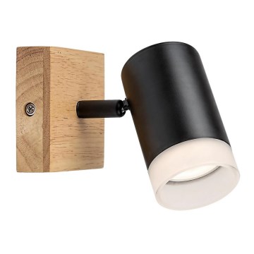 Rabalux - Zidna točkasta svjetiljka 1xGU10/5W/230V hrast