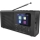 Radio DAB DAB+ FM 3W/5V/4xAA crna
