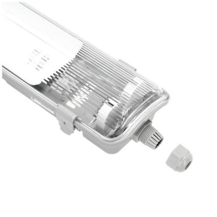 Radna fluorescentna svjetiljka HERMIC T8 2xG13/18W/230V IP65