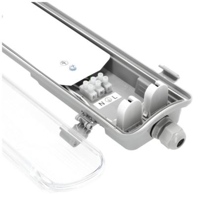 Radna fluorescentna svjetiljka HERMIC T8 2xG13/18W/230V IP65