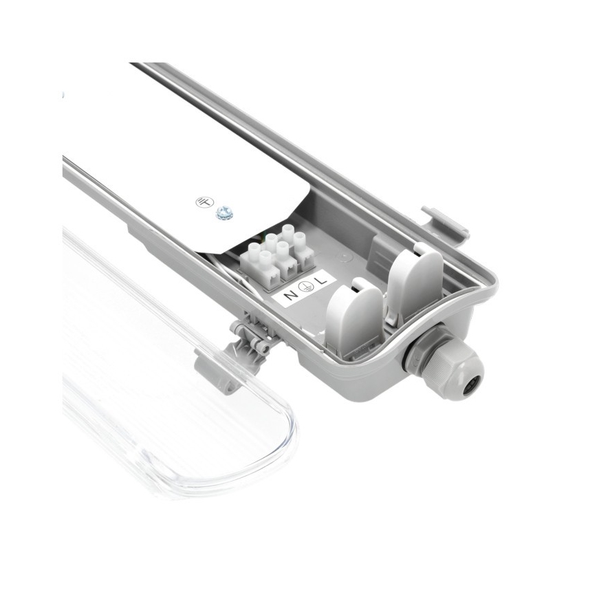 Radna fluorescentna svjetiljka HERMIC T8 2xG13/18W/230V IP65