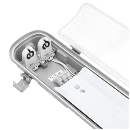 Radna fluorescentna svjetiljka HERMIC T8 2xG13/18W/230V IP65