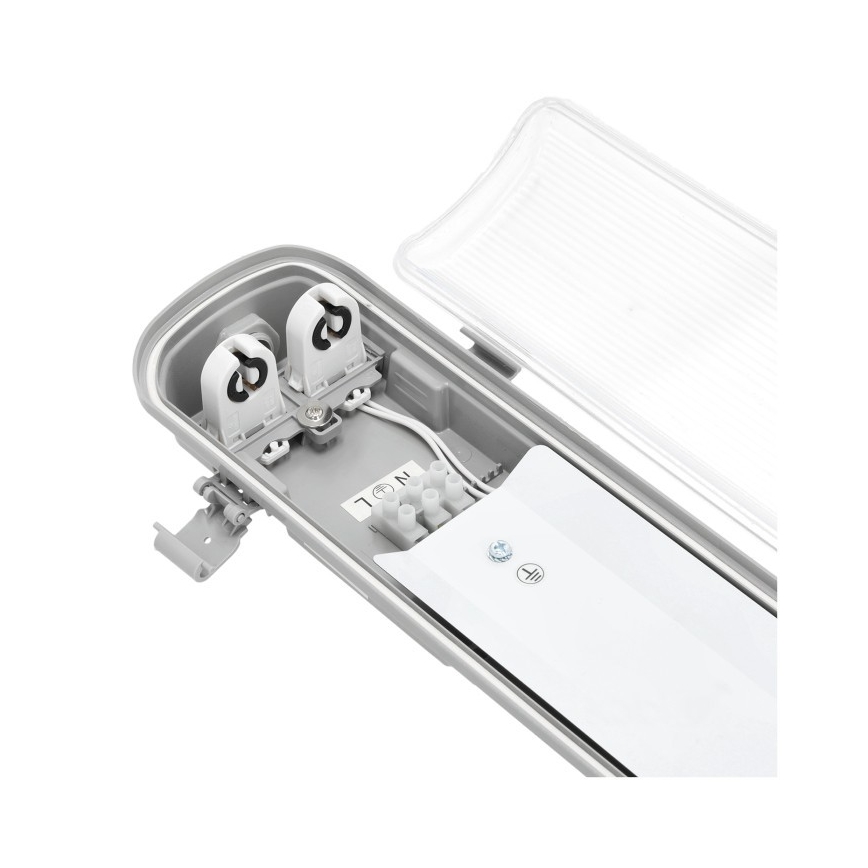 Radna fluorescentna svjetiljka HERMIC T8 2xG13/18W/230V IP65