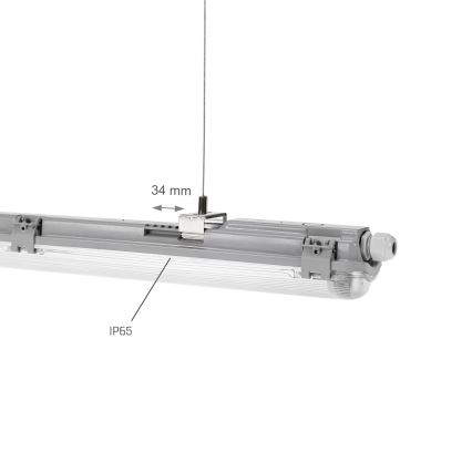 Radna fluorescentna svjetiljka LIMEA T8 1xG13/10W/230V IP65 60cm