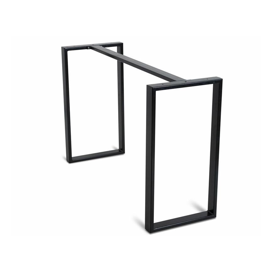 Radni stol BLAT 120x40 cm crna/smeđa