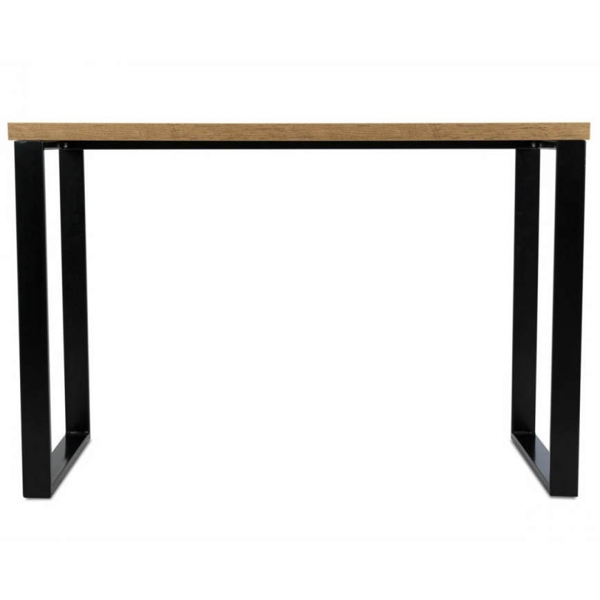 Radni stol BLAT 120x60 cm crna/smeđa