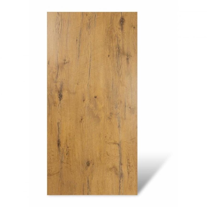 Radni stol BLAT 120x60 cm crna/smeđa