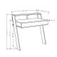 Radni stol COWORK 91x94 cm smeđa