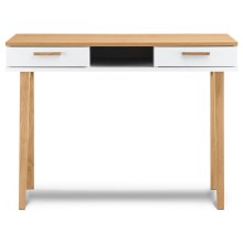 Radni stol FRISK 75x100 cm smeđa/bijela