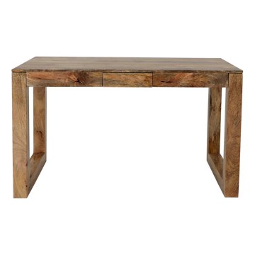 Radni stol HINA 130x70 cm masivno drvo/mangovo drvo