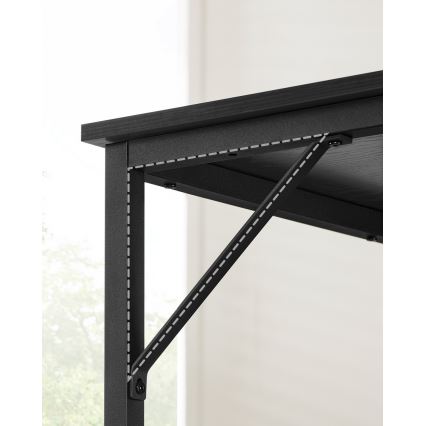 Radni stol SOLEA, crne boje