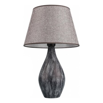 RAMZES stolična lampa 1xE27/40W/230V siva