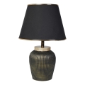 RAMZES stolna lampa 1xE27/40W/230V crna/zlatna