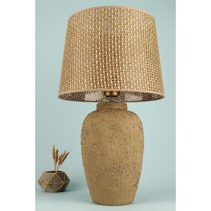 RAMZES stolna lampa 1xE27/40W/230V smeđa
