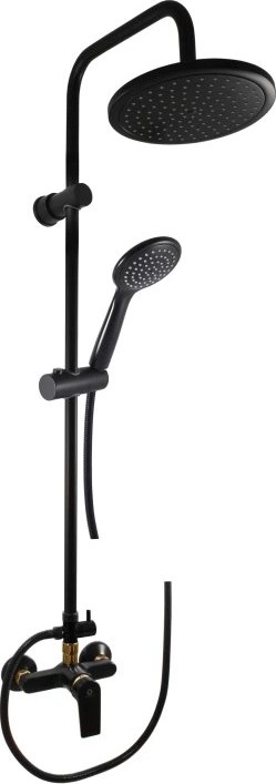 RAV Slezák CO182.5/7CMATZ - Tuš set s miješalicom COLORADO, crno-zlatni