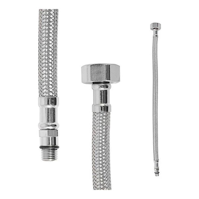 RAV Slezák IF0038 - Fleksibilno priključno crijevo FLEXI 35 cm, sjajni krom