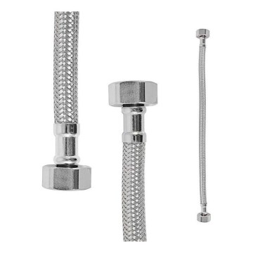 RAV Slezák IF0133.0 - Fleksibilno priključno crijevo FLEXI 10 cm, sjajni krom