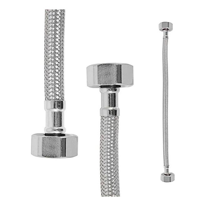 RAV Slezák IF0155.0 - Fleksibilna priključna cijev FLEXI 10 cm sjajni krom