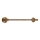 RAV Slezák MKA0701/55SM - Zidni držač za ručnike MORAVA RETRO 55 cm stari mesing