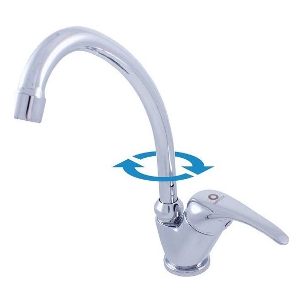 RAV Slezák SA006.0/1 - Kuhinjska miješalica SAZAVA 26,1 cm, sjajni krom