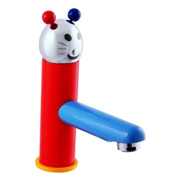 RAV Slezák SE326.0 - Baterija za umivaonik JUNIOR 18,2 cm crvena/plava