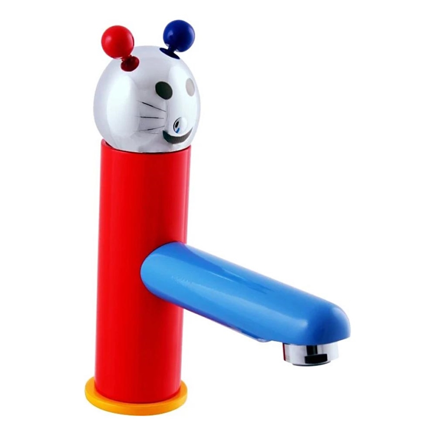 RAV Slezák SE326.0 - Baterija za umivaonik JUNIOR 18,2 cm crvena/plava