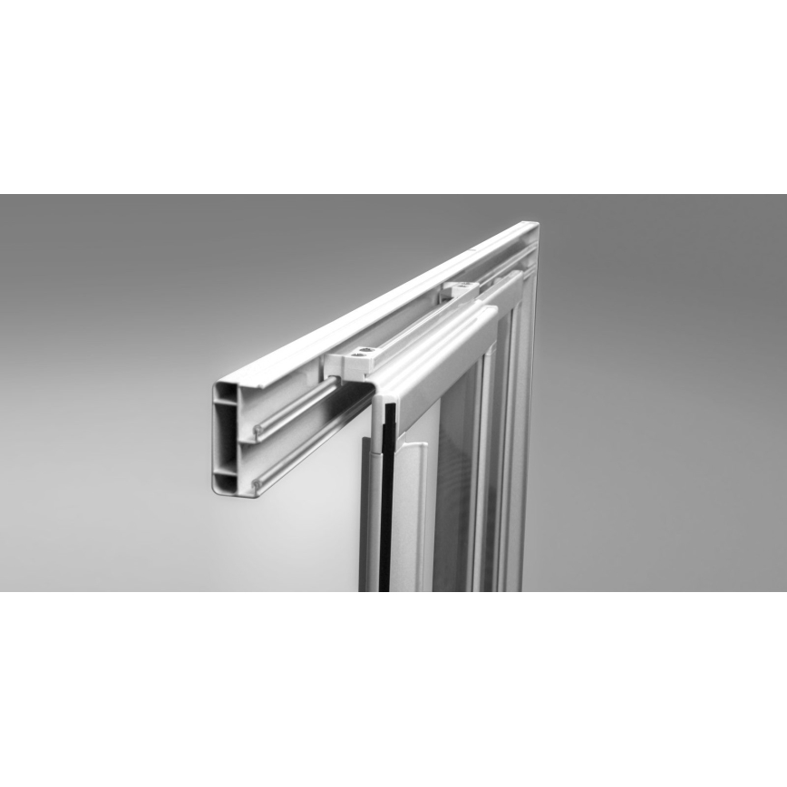 Ravak 00V701R211 - Trodijelna tuš vrata SUPERNOVA 90x198 cm bijela