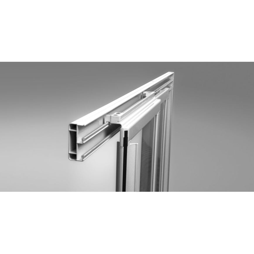 Ravak 00VG01R211 - Trodijelna tuš vrata SUPERNOVA 120x198 cm bijela