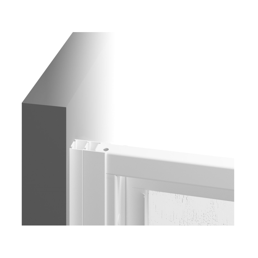 Ravak 00VG01R211 - Trodijelna tuš vrata SUPERNOVA 120x198 cm bijela