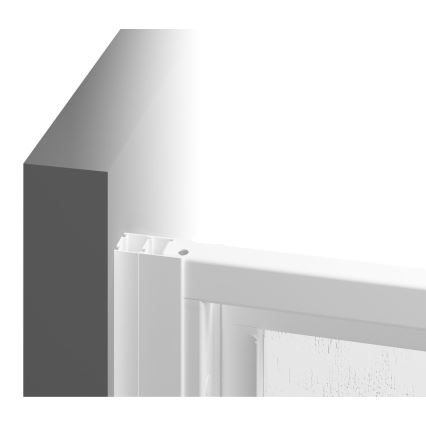 Ravak 940701R211 - Fiksna tuš stijena SUPERNOVA 90 x 198 cm bijela