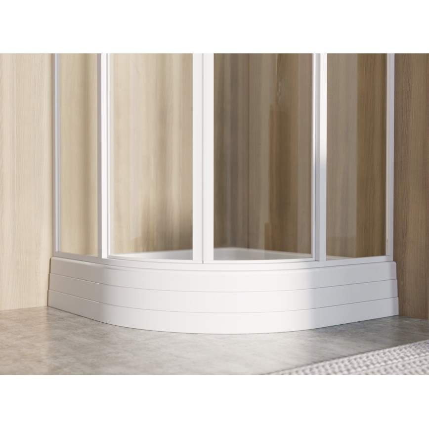 Ravak A204001120 - Četvrtkružna tuš-kada RONDA 80x80 cm bijela