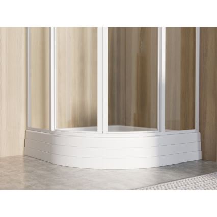 Ravak A207001120 - Četvrtkružna tuš-kada RONDA 90x90 cm bijela