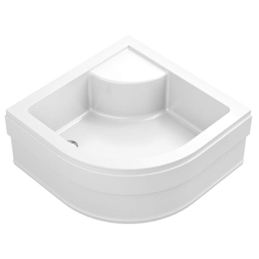 Ravak A217001020 - Četvrtkružna tuš-kada SABINA 90x90 cm bijela