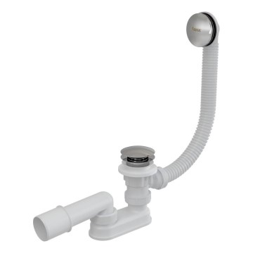 Ravak X01377 - Set ispusta i prelijeva za kadu, sjajni krom