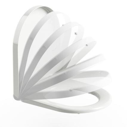 Ravak X01549 - WC daska SoftClose UNI CHROME bijela