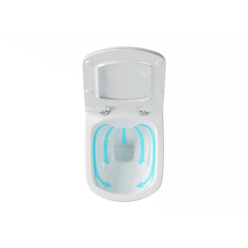 Ravak X01671 - Zidni WC Rimless CLASSIC keramika/bijela