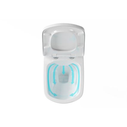 Ravak X01672 - WC sjedalo SoftClose CLASSIC bijelo