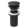 Ravak X01748 - Click-clack odtok za umivaonik Ø 6,6 cm, crni