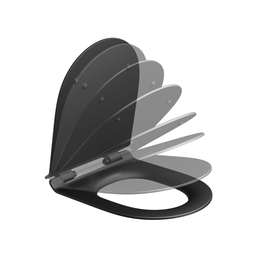 Ravak X01862 - WC daska SoftClose VITA SLIM crna