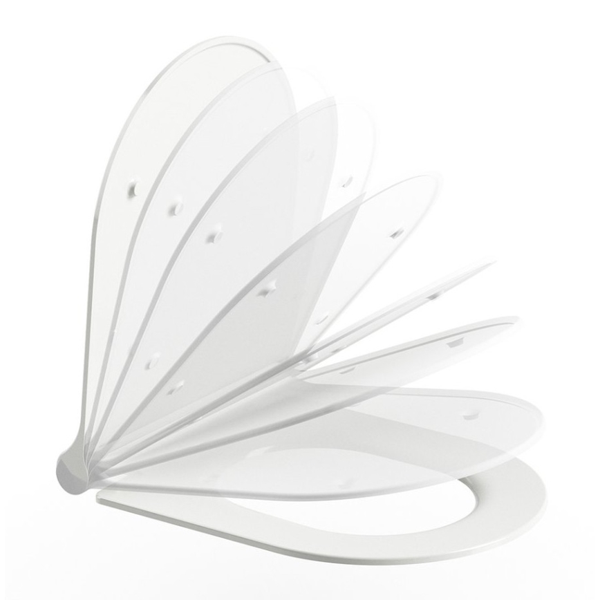 Ravak X01912 - Viseća WC školjka s mlaznicom za bide CHROME, keramika/bijela