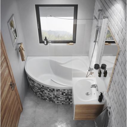 Ravak X070046 - Termostatska baterija za kadu TERMO sjajni krom