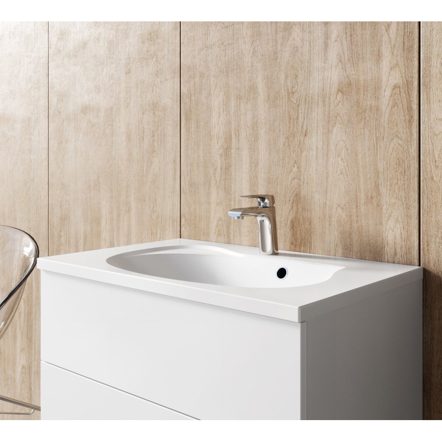 Ravak X070118 - Slavina za umivaonik FLAT 15,1 cm sjajni krom