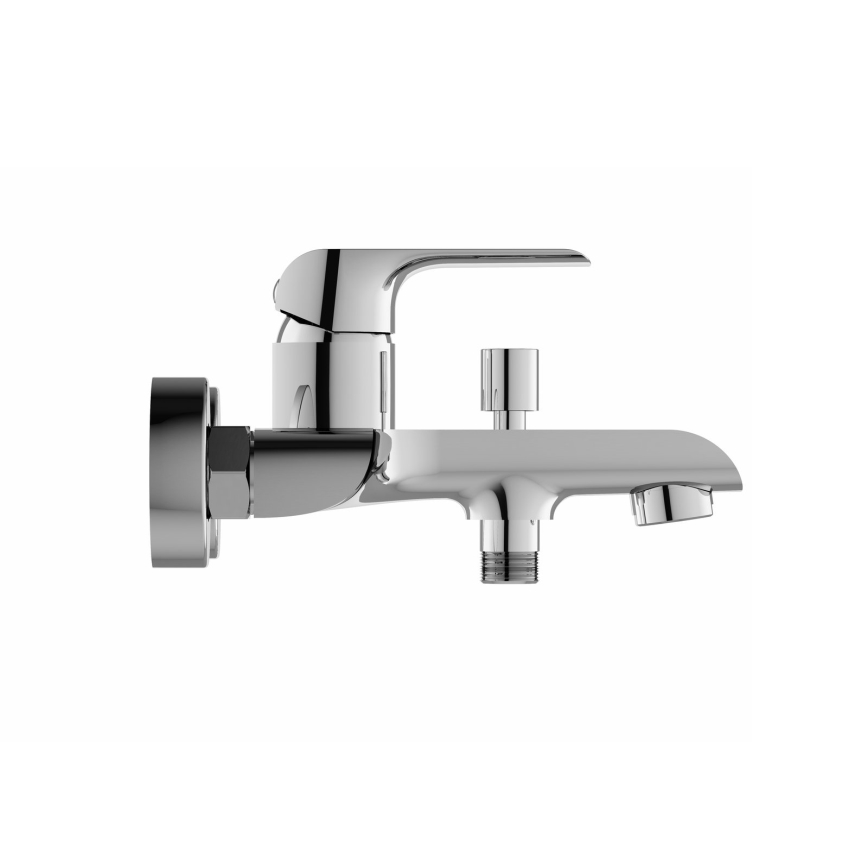 Ravak X070119 - Baterija za kadu FLAT sjajni krom