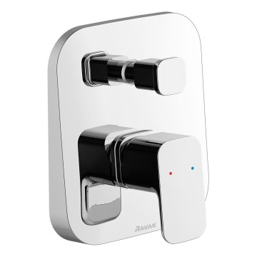 Ravak X070134 - Podžbukna tuš miješalica FREE, sjajni krom