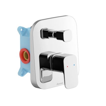 Ravak X070136 - podžbukna tuš baterija FREE, sjajni krom