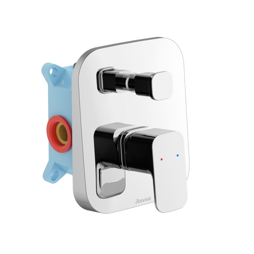 Ravak X070136 - podžbukna tuš baterija FREE, sjajni krom