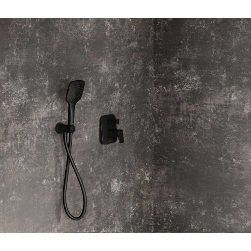 Ravak X070156 - Tuš miješalica za podžbuknu ugradnju FREE, crna