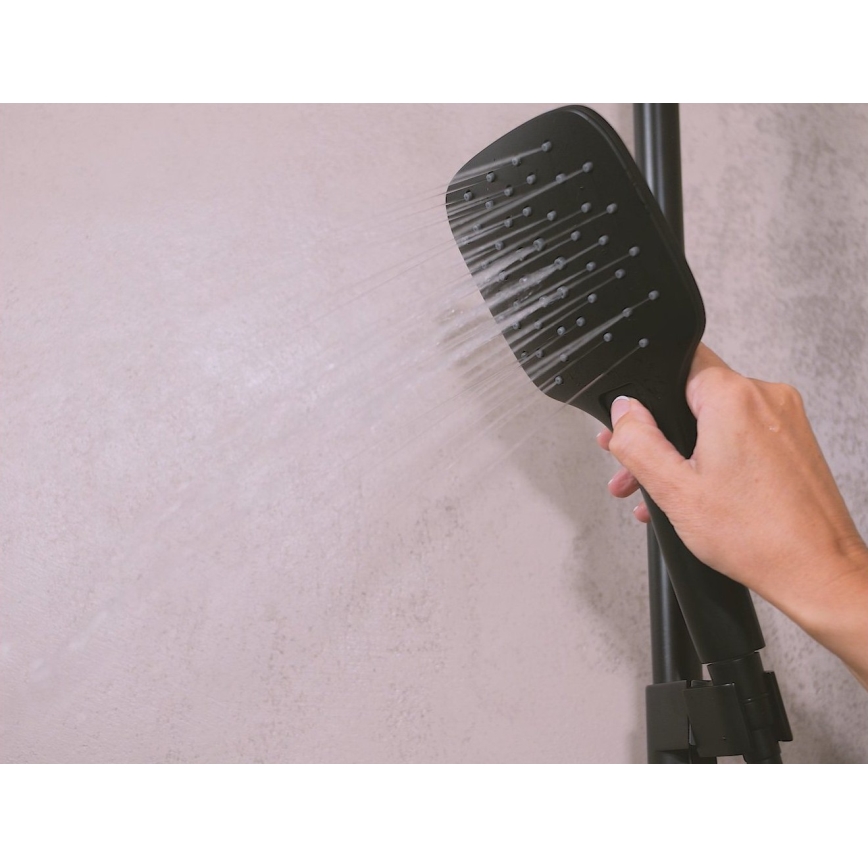 Ravak X070160 - Tuš set s termostatskom mješalicom FREE, crni