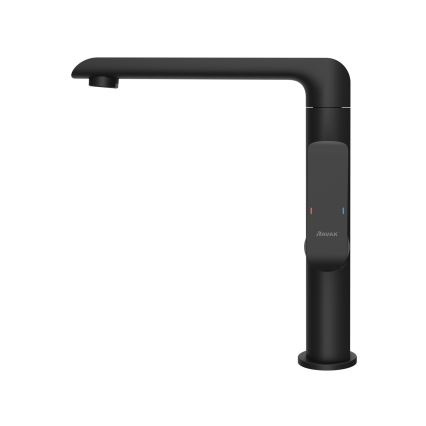 Ravak X070174 - Slavina FLAT za umivaonik i sudoper, 26,2 cm, mat crna