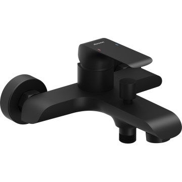Ravak X070175 - Miješalica za kadu FLAT mat crna